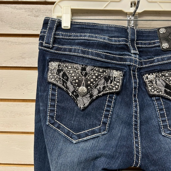 Miss Me Dark Blue Boot Cut Jeans - Picture 8 of 10